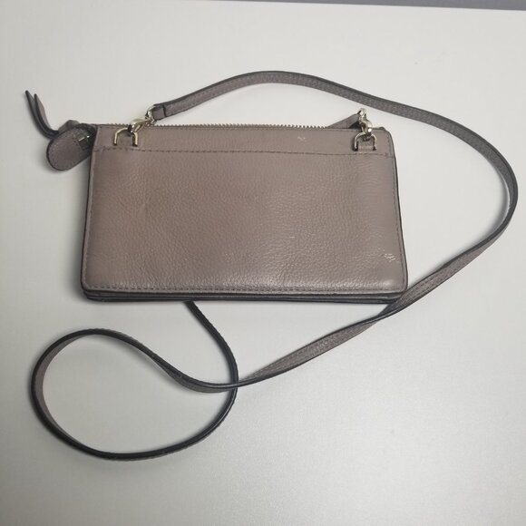 Kate Spade Jackson Small Tab Crossbody Light Brown Purse - Picture 2 of 14